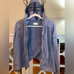 Lucky Brand Gray Zip Up Jacket
